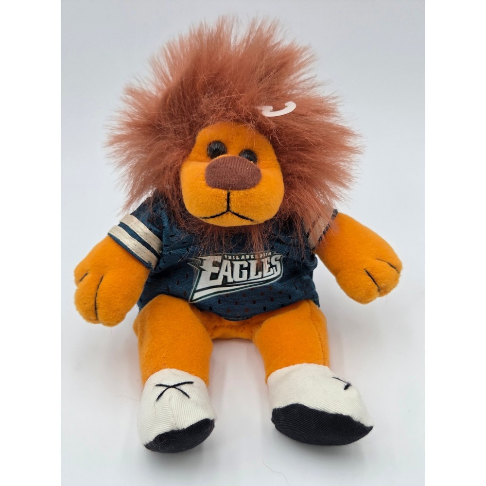 Philadelphia Eagles NFL Plush Lion Mascot Stuffed Animal Liberty Toy‎ Co Jersey